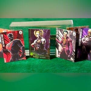Injustice Gods Among Us Cards * Series 2 & 4 * Rare Harley Quinn * Collectible
